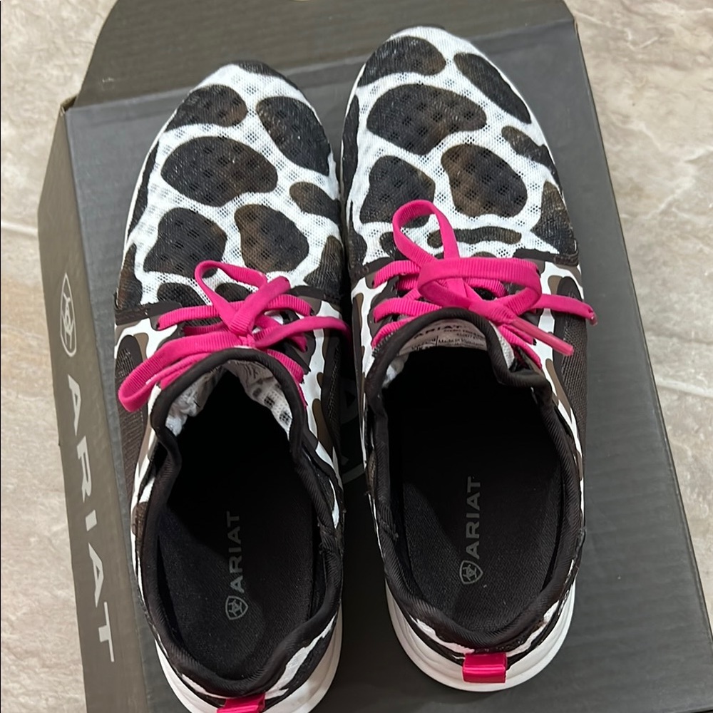 Ariat Cowprint Athletic Shoe - Picture 3 of 8